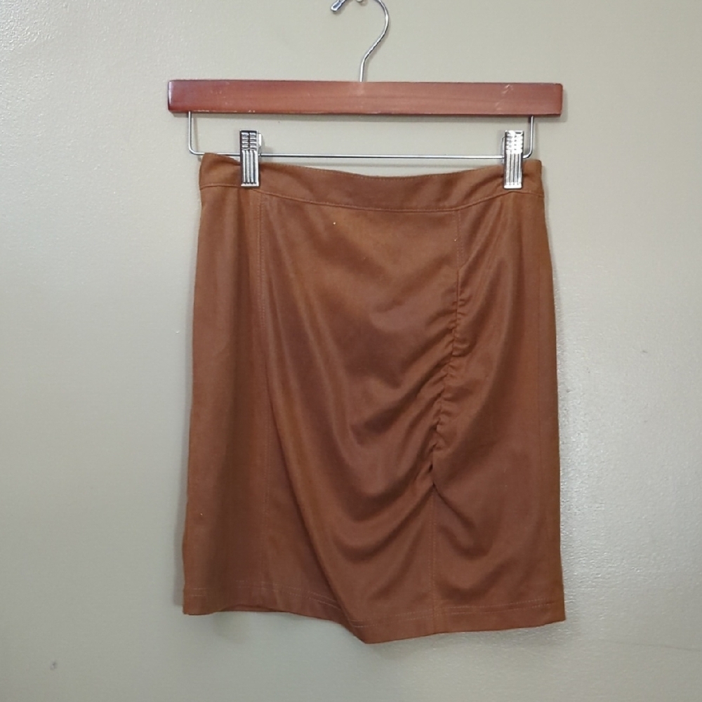 Elegant Brown Skirt